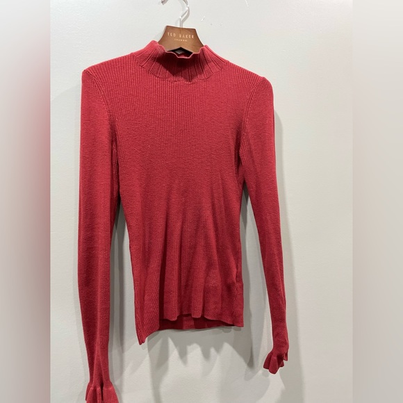 Ted baker fitted knit top with detail - Picture 2 of 2